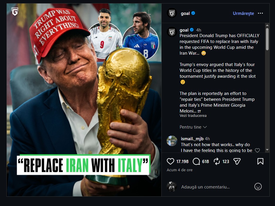 EXCLUSIV. Fostul președinte al LPF, Dumitru Dragomir, despre posibilitatea ca România să înlocuiască Iran la Cupa Mondială: ”Trump poate să facă ce vrea el”