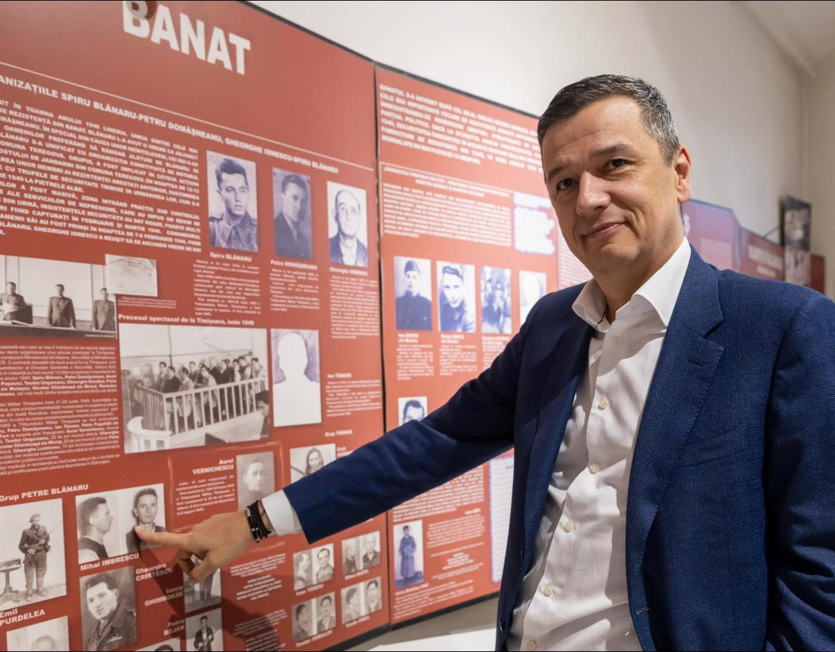 Grindeanu, la Memorialul Durerii din Sighet