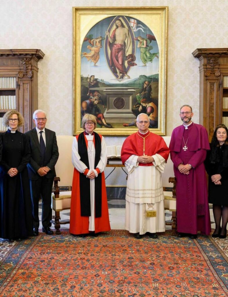 Papa Leon și Sarah Mullally, prima întâlnire oficială la Vatican. Un nou pas în relațiile dintre Biserica Catolică și Biserica Anglicană