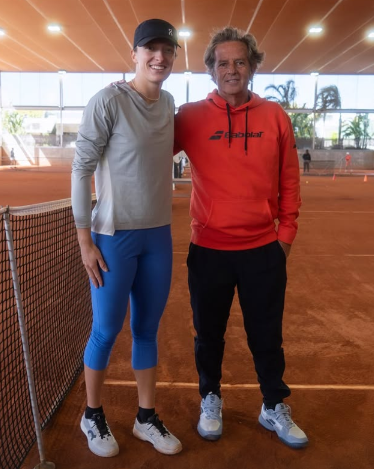 Iga Swiatek și-a prezentat noul antrenor: Francisco Roig, care a colaborat 17 ani cu Rafael Nadal
