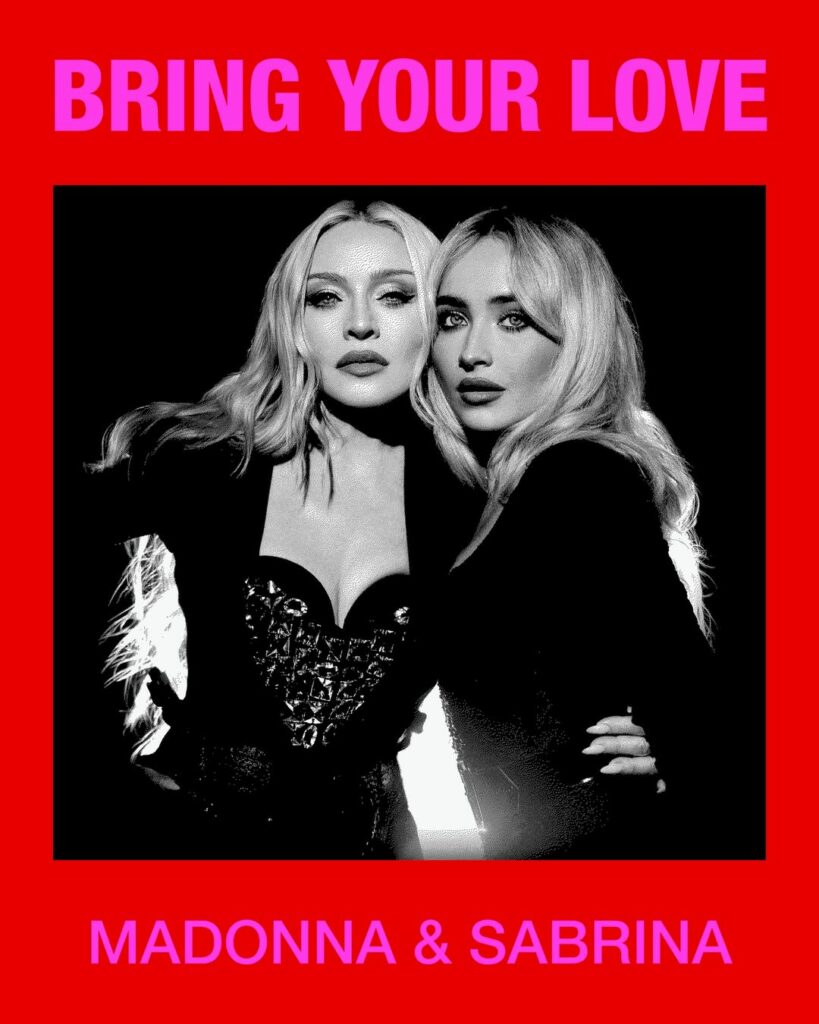 Madonna și Sabrina Carpenter lansează piesa „Bring Your Love”, interpretată la festivalul Coachella