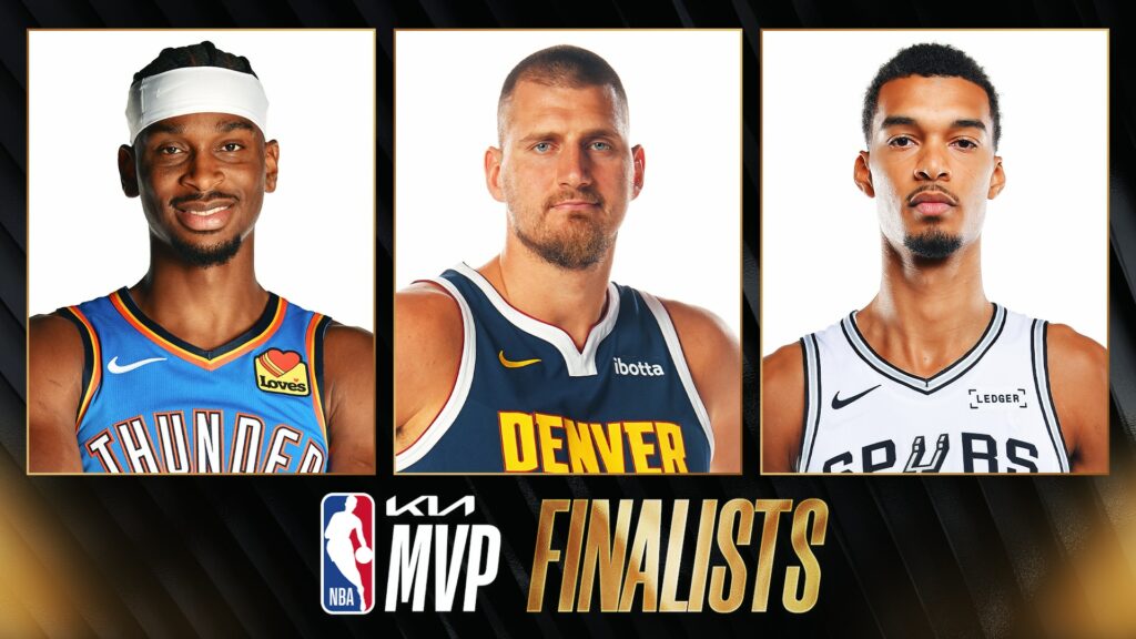 Trei baschetbaliști din afara Statelor Unite ale Americii, finaliști pentru titlul de MVP în NBA