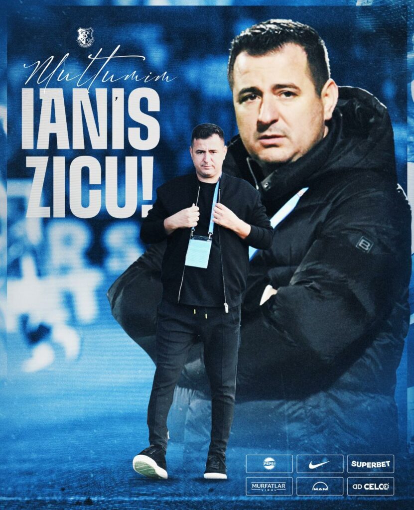 Ianis Zicu nu mai este antrenorul Farului Constanța