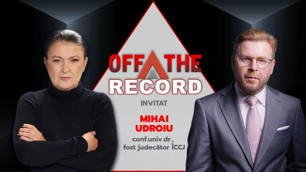 Mihai Udroiu, în OFF The Record: „Am plecat de la Înalta Curte în contextul atacului sistematic împotriva Justiției”