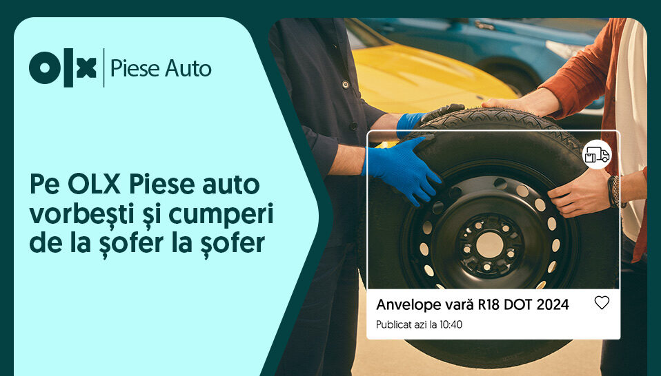 OLX, una dintre principalele platforme pentru achiziția de piese auto în România