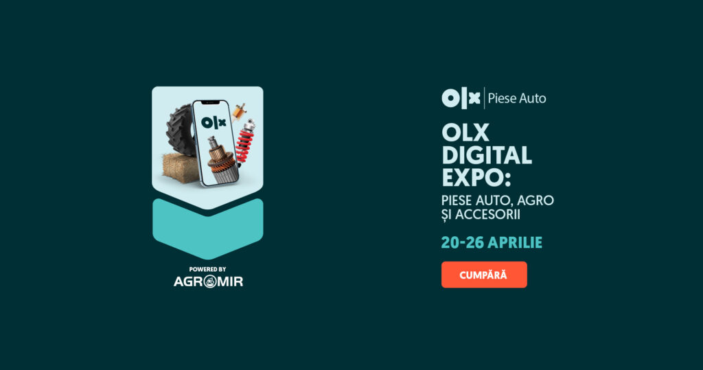OLX lansează a treia ediție a Târgului Digital de piese auto, agro și accesorii