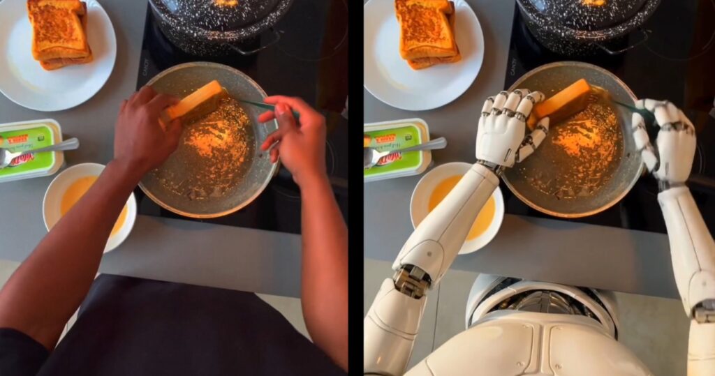 O nouă meserie în era AI: cum poți face bani filmându-ți treburile casnice pentru antrenarea roboților umanoizi