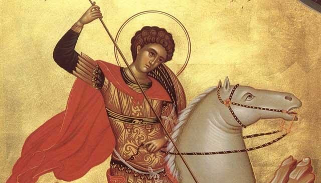 Sfântul Gheorghe, sărbătorit pe 23 aprilie. Ramurile verzi, simbolul protecției și al începutului primăverii