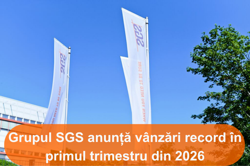 Anunt privind vanzarile Grupului SGS din primul trimestru 2026