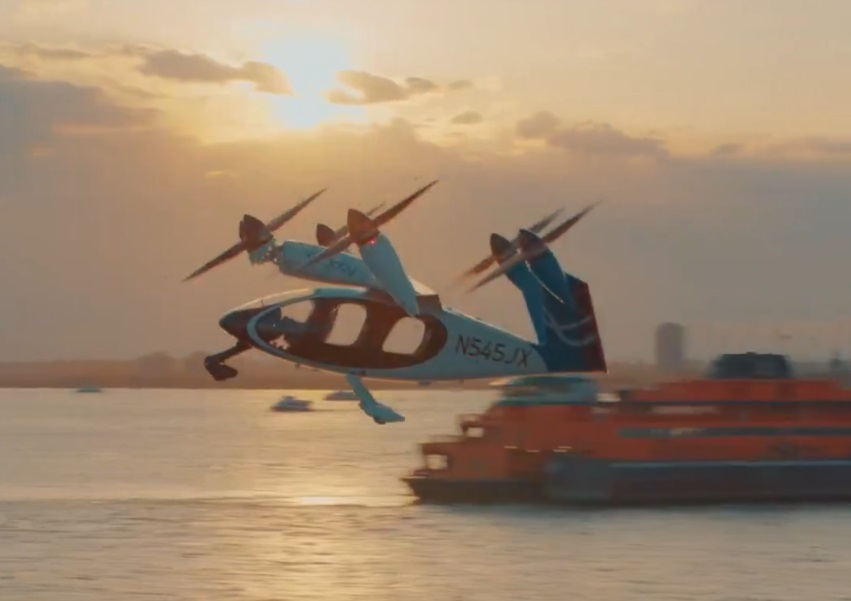 Taxiurile aeriene electrice decolează din Manhattan: cum arată primele zboruri test spre aeroportul JFK