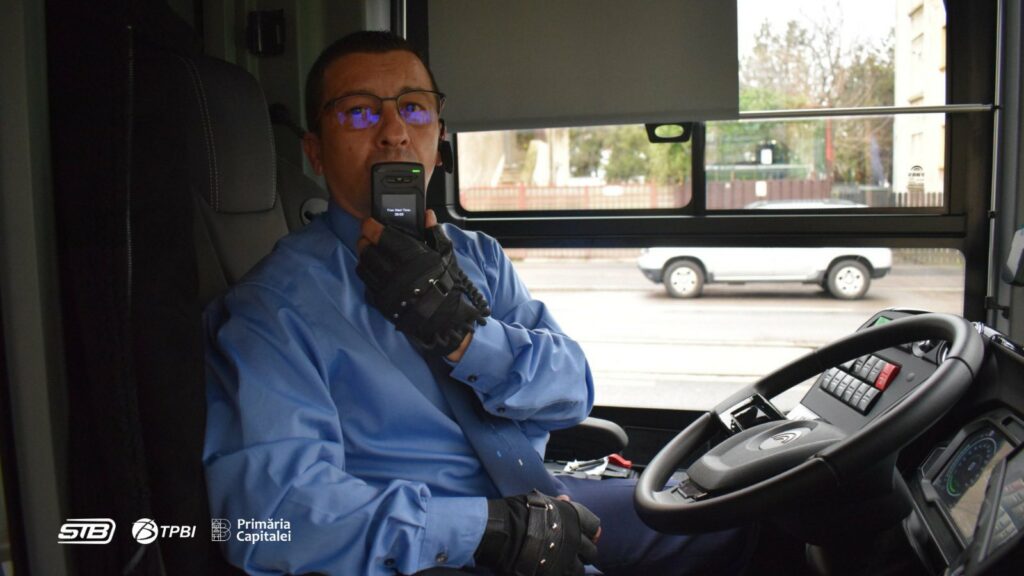 Noile troleibuze din Capitală, dotate cu alcooltest din fabrică. Nu pornesc decât dacă rezultatul e negativ