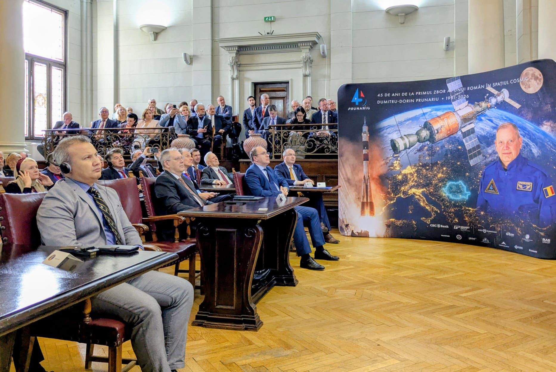 Academia Română marchează 45 de ani de zbor cosmic