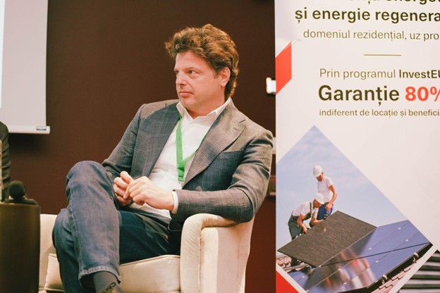 Andrei Diaconescu, cofondator One United Properties, la lansarea programului InvestEU al BERD: „Reducerea cu 50% a costurilor energetice pe durata de viață a unei clădiri este cea mai mare contribuție pe care un dezvoltator o poate aduce la capitolul sustenabilitate”