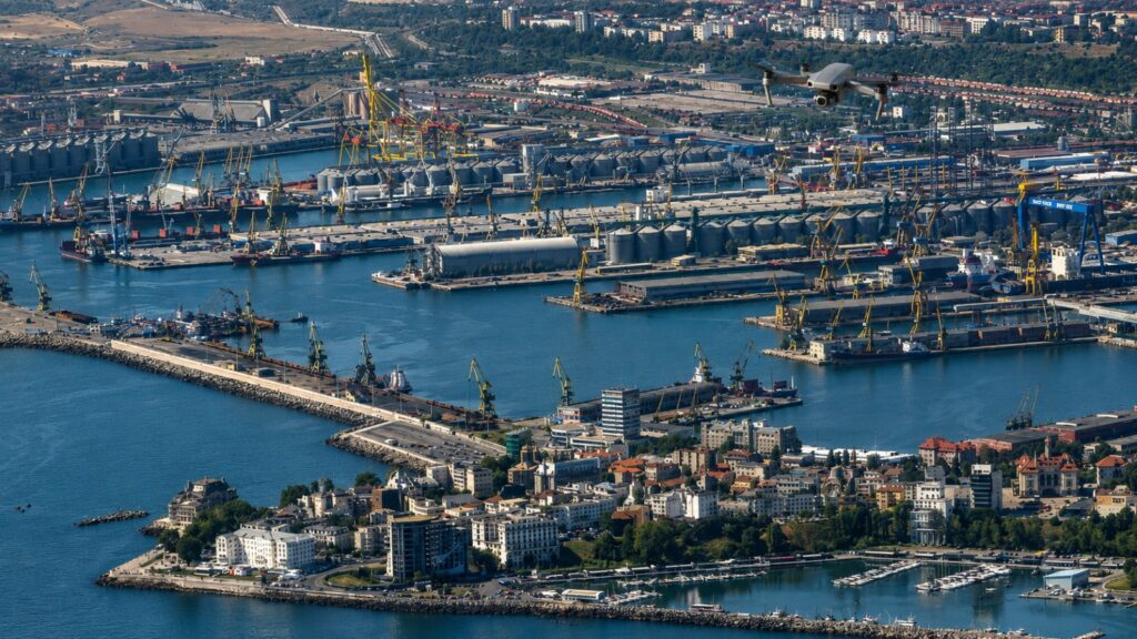Sistemul anti-dronă din Portul Constanța, testat în condiții reale