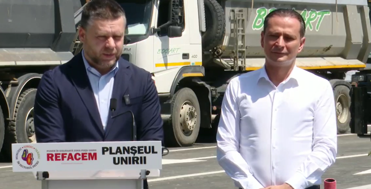 Băluță și Ciucu, împreună pe șantier