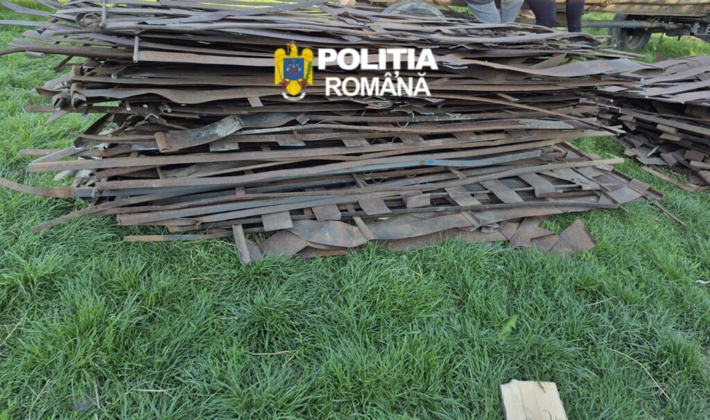 Neamț: S-au furat parazăpezile de pe calea ferată. Un bărbat a fost reținut