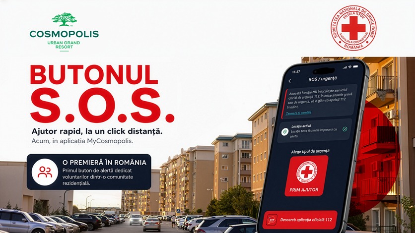Crucea Roșie deschide primul sediu și punct de prim-ajutor î