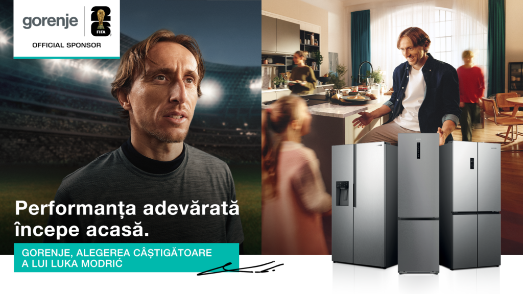 Gorenje e din nou partener FIFA World Cup 2026™