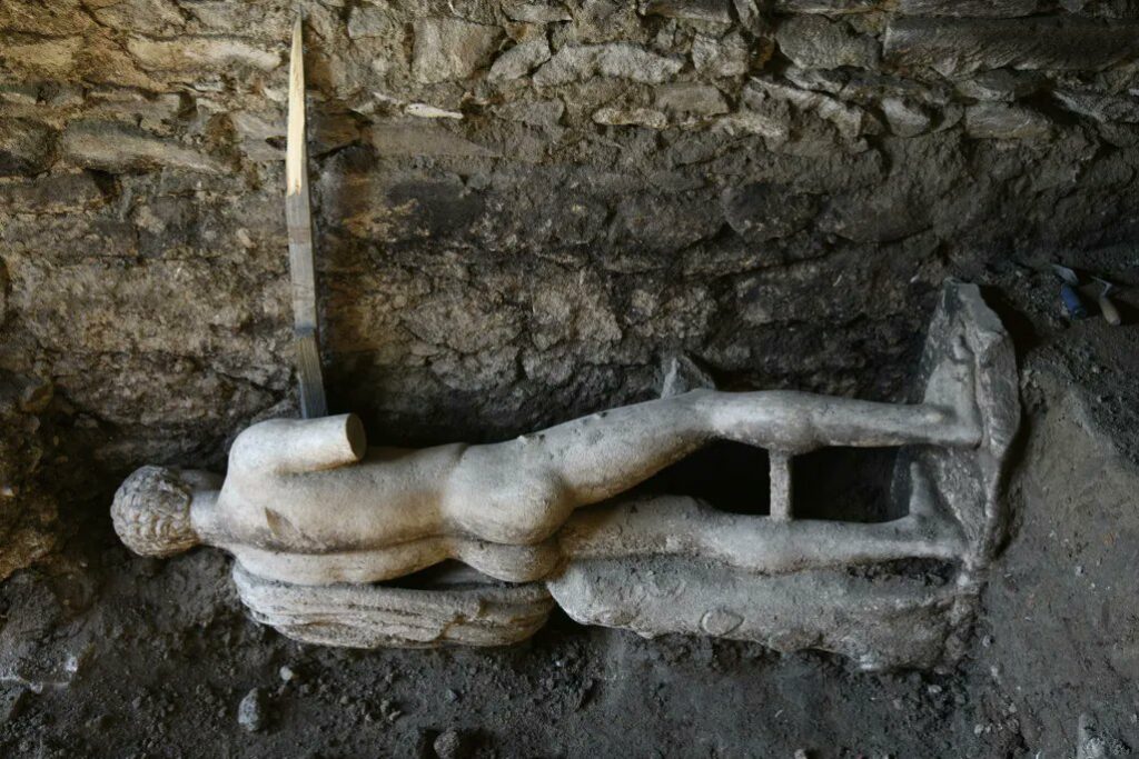 O statuie a Zeiței Artemis a fost descoperită în Bulgaria