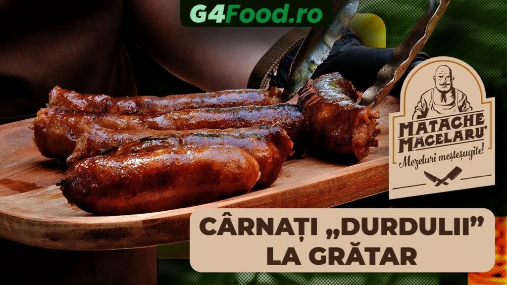 Cârnați „durdulii” la grătar cu cartofi copți, o rețetă simplă pentru mesele în familie