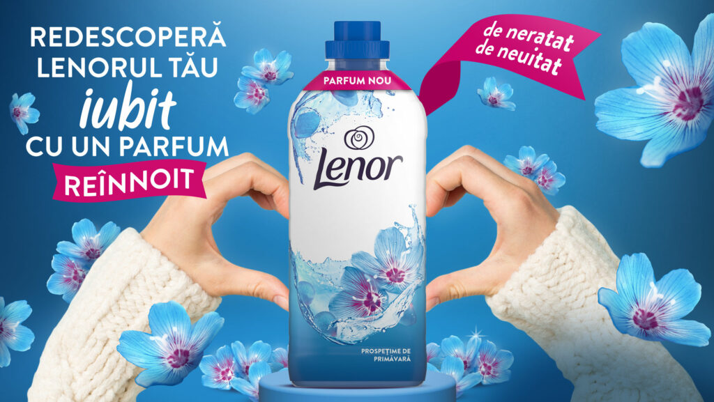 Noua formulă Lenor promite prospețime de durată (P