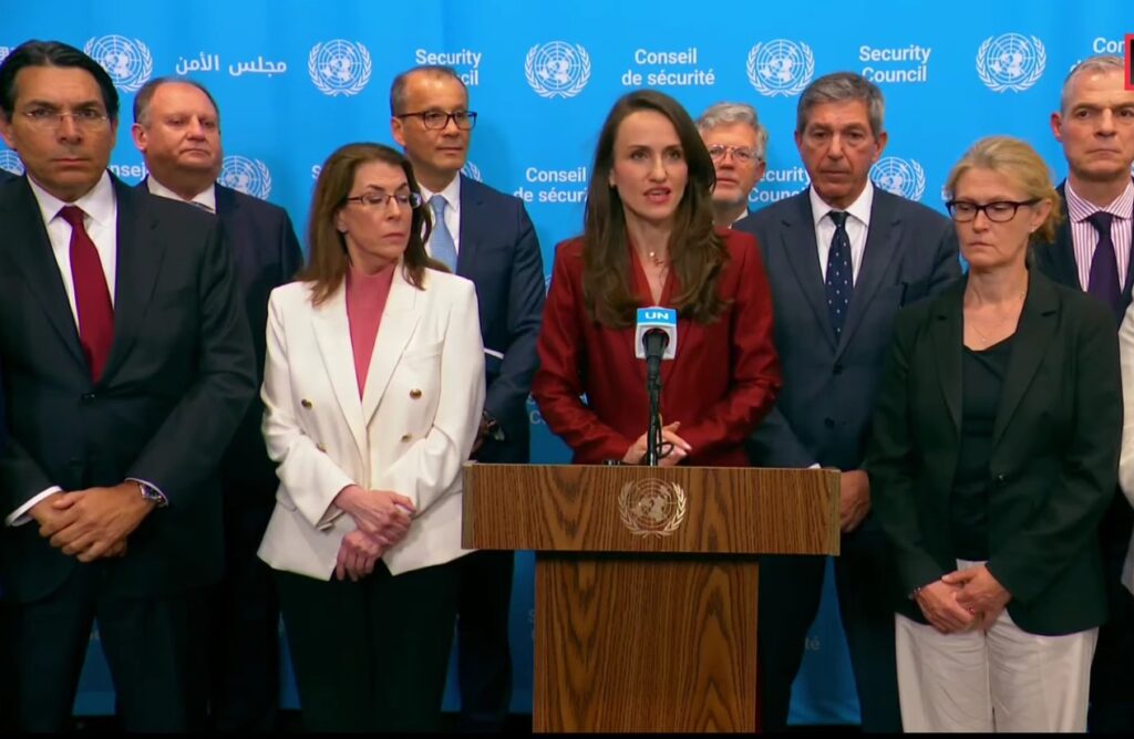 A început sesiunea Consiliului de Securitate al ONU convocată după incidentul de la Galați. Oana Țoiu a criticat Rusia