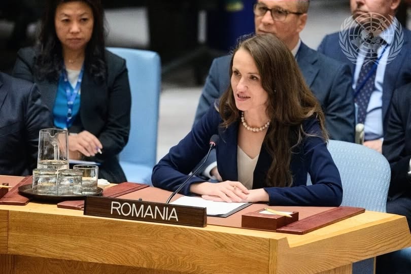 Oana Țoiu: „Pentru prima dată, Consiliul de Securitate al ONU se reunește la solicitarea expresă a României pe o temă care o implică direct”