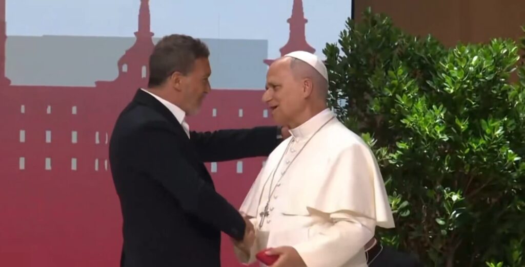 Papa Leon al XIV-lea, întâlnire cu Antonio Banderas și spect