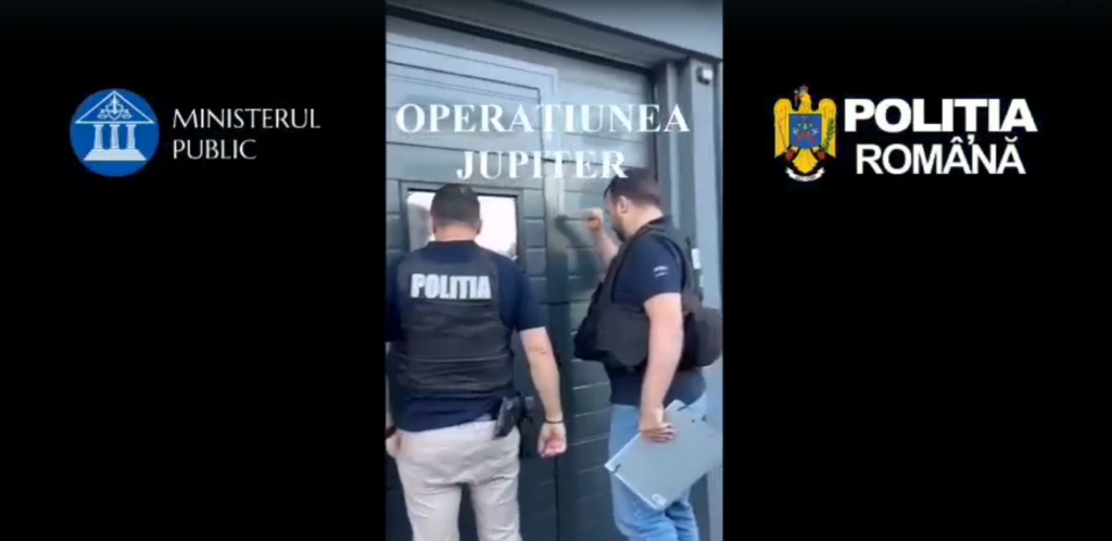 Operațiunea „JUPITER 5”: Peste 150 de percheziții domiciliar