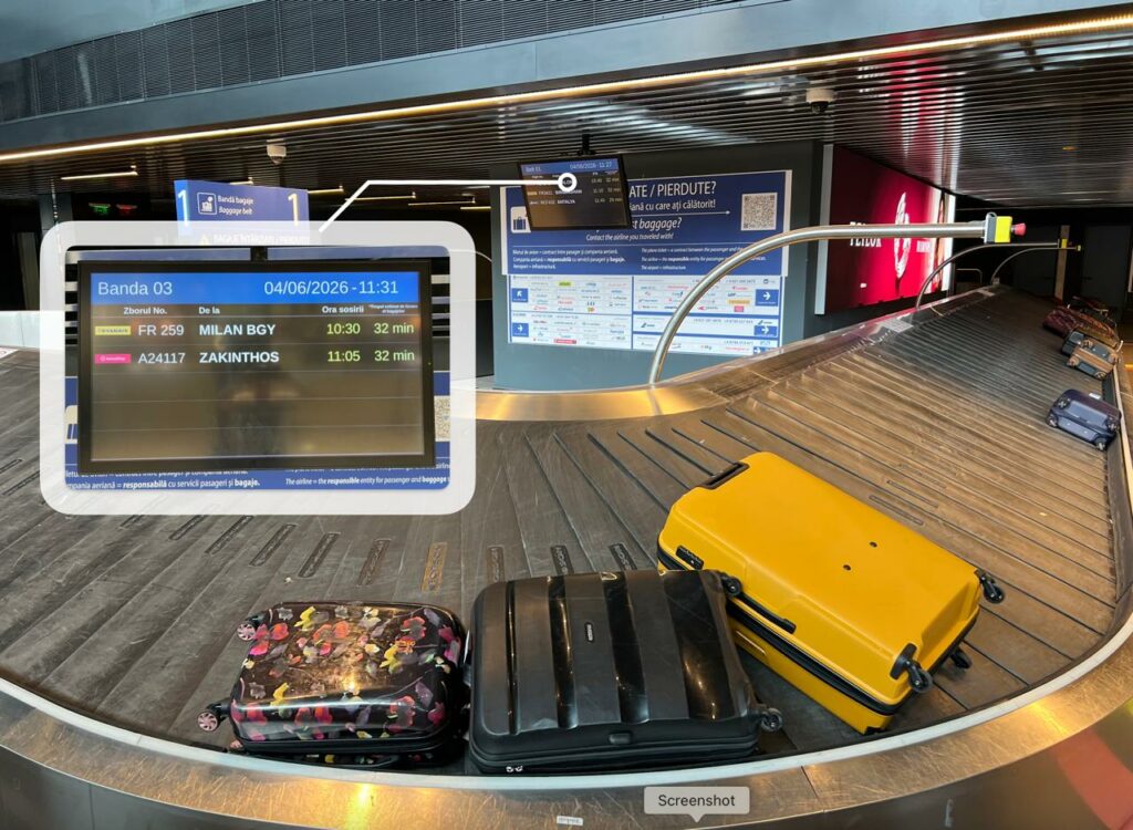 Premieră pe Aeroportul Otopeni. Inteligența artifi