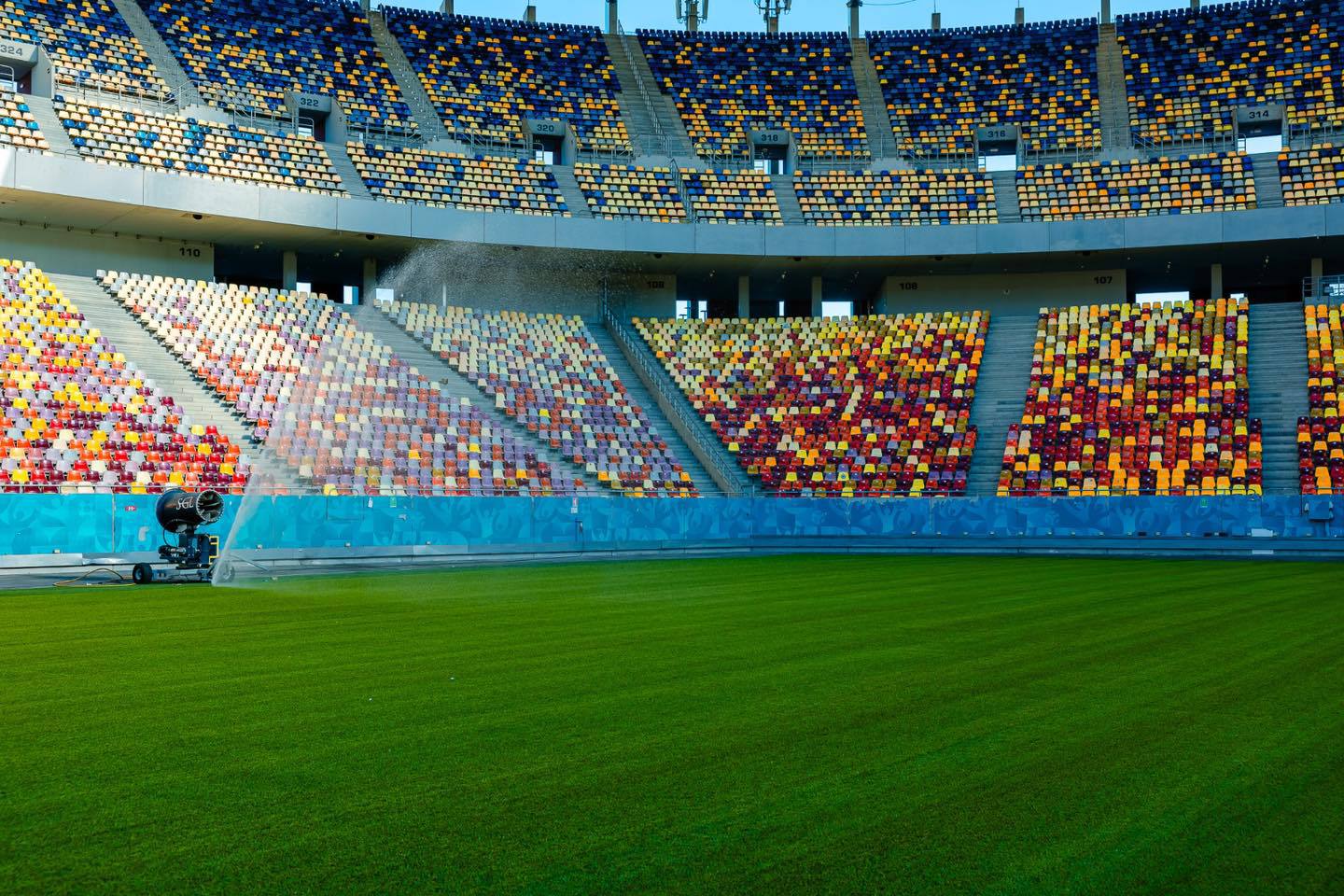 Meciul cu Cipru din calificările Mondialului de fotbal marchează a 40-a partidă a României pe Arena Naţională