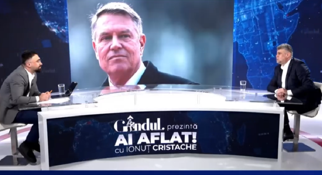 Ciolacu spune că a aflat de la televizor despre demisia lui Iohannis