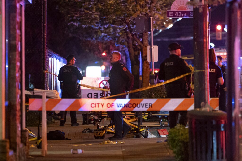 Nouă persoane au murit în incidentul din Vancouver