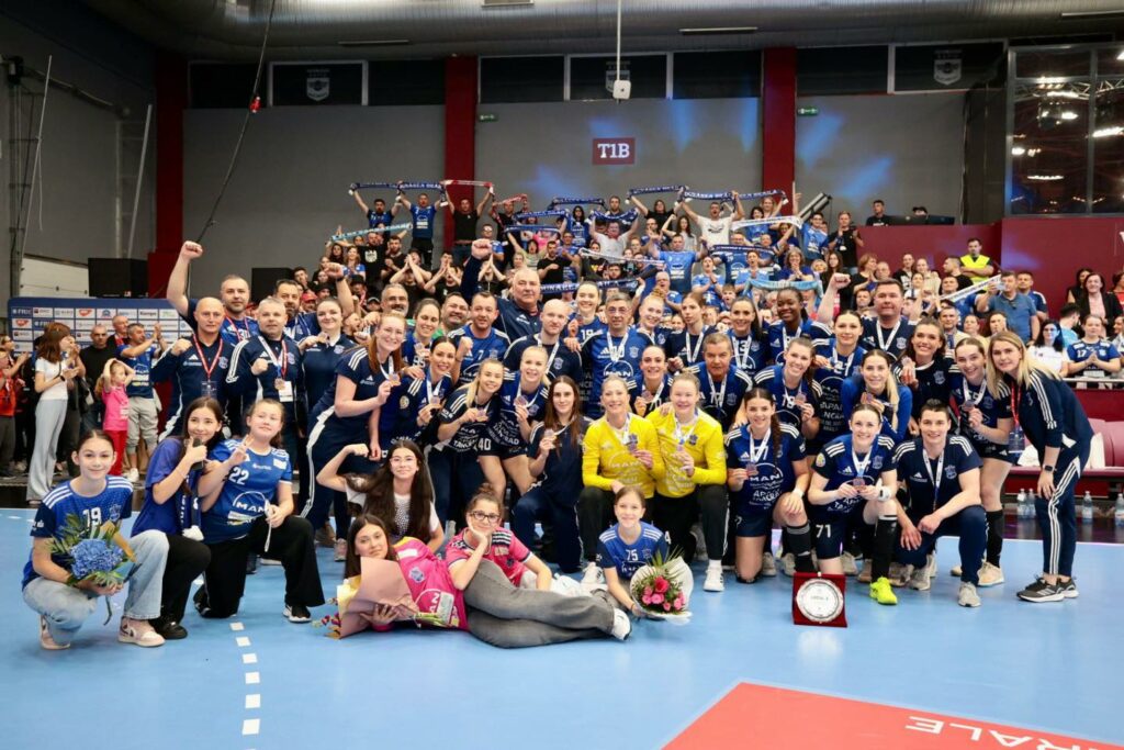 Dunărea Brăila a câștigat medaliile de bronz la Cupa României de handbal feminin