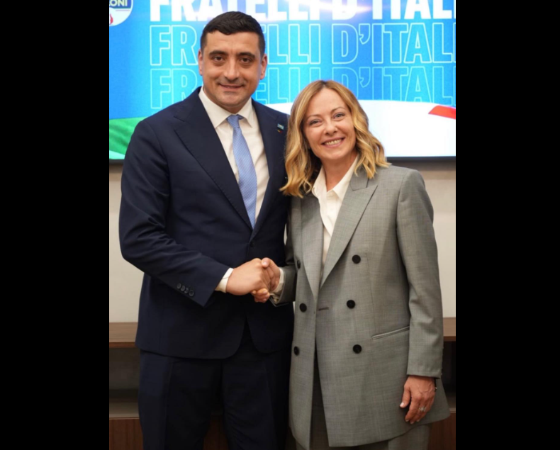 Întâlnire cu Giorgia Meloni și sprijin italian în campania prezidențială AUR în România