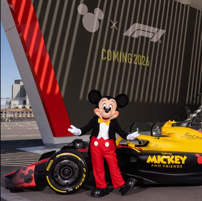 Disney îl aduce pe Mickey Mouse în Formula 1