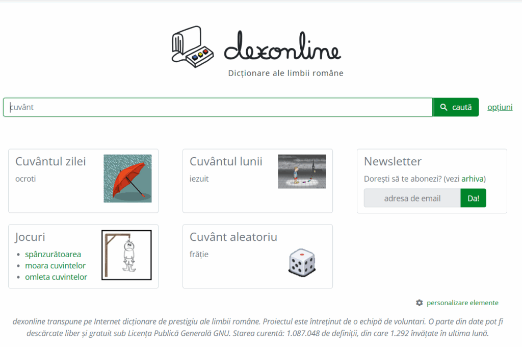 Dexonline.ro și controverse în campania electorală pentru turul 2: Ce întrebare apare acum, după ce s-a solicitat ștergerea alteia