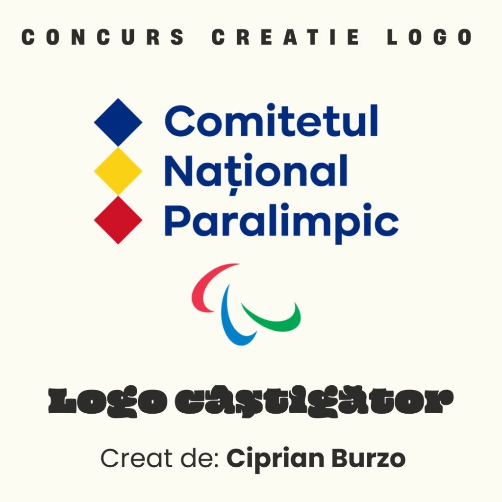 Comitetul Național Paralimpic a prezentat noul logo al instituției, realizat după un concurs public