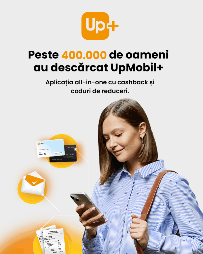 Up Mobil+, aplicația „all-in-one”, atinge peste 400.000 de utilizatori, în primele cinci luni de la lansare