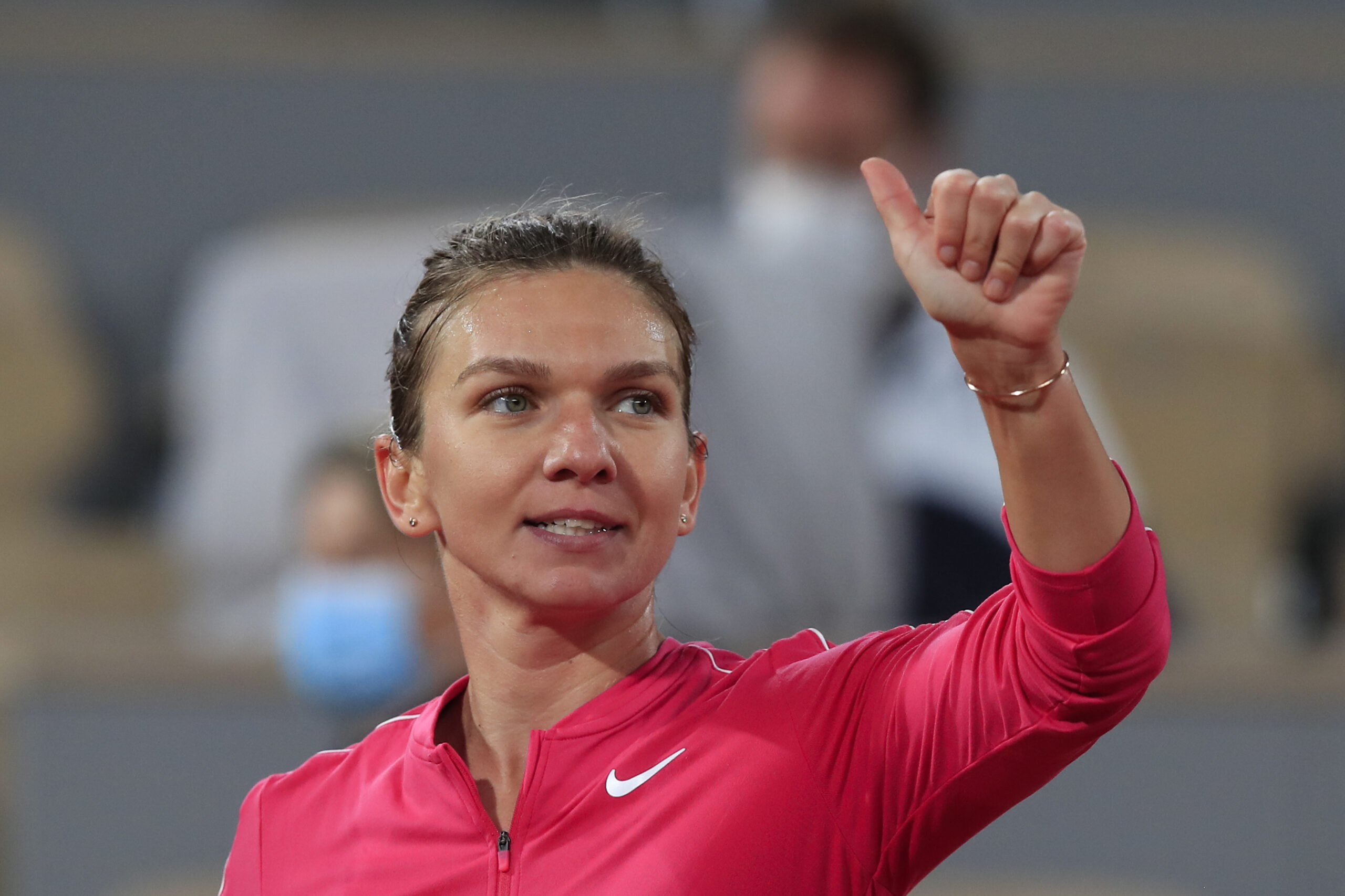Simona Halep și Dorin Mateiu, apariție publică la Wimbledon