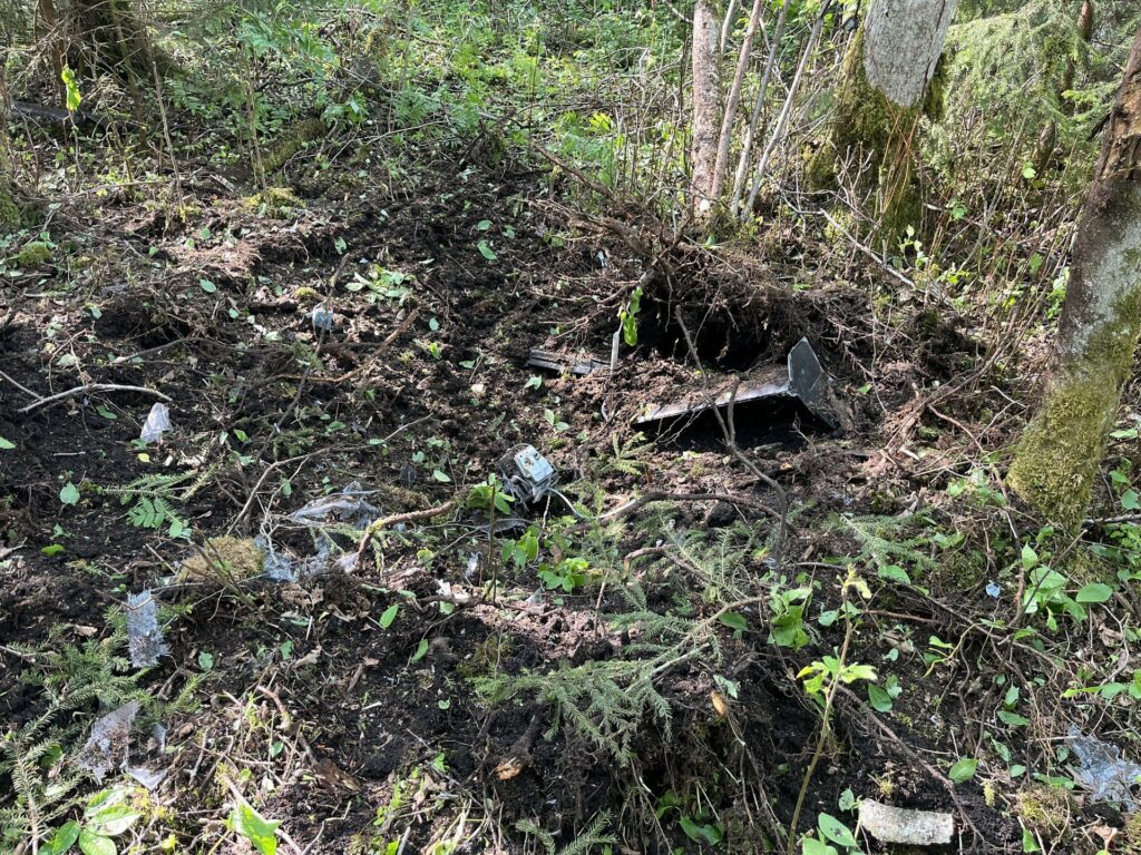 Dronă ucraineană doborâtă în Estonia de un F-16 românesc