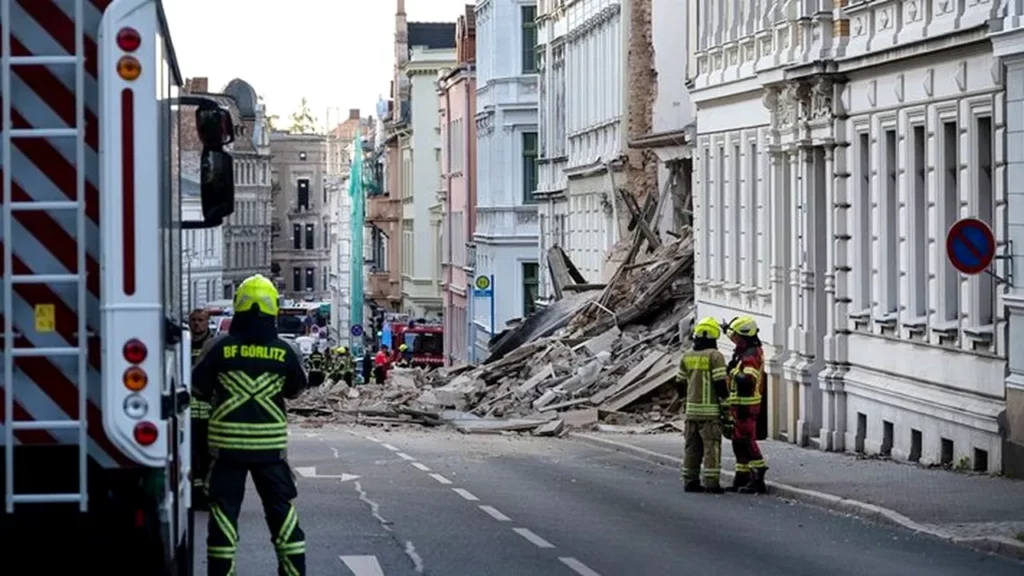 Două românce dispărute după explozia din Görlitz, Germania Două românce dispărute după explozia din Görlitz, Germania