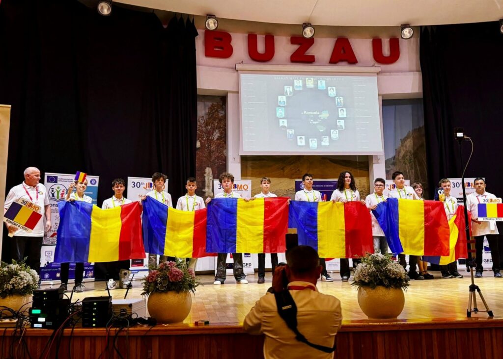 Performanță pentru România! Locul 1 la Olimpiada Balcanică de Matematică pentru juniori