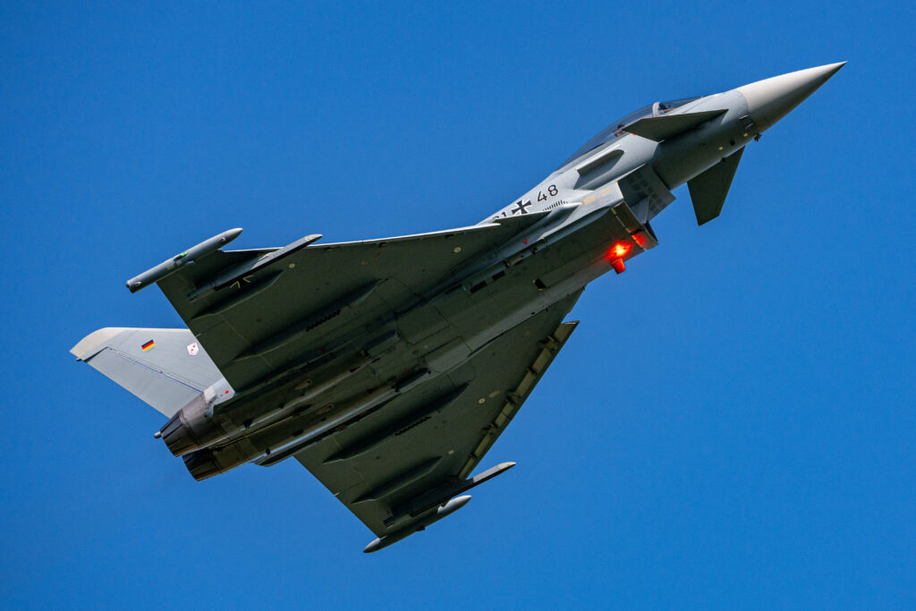 Eurofighter Typhoon italieni, în misiune la Kogălniceanu