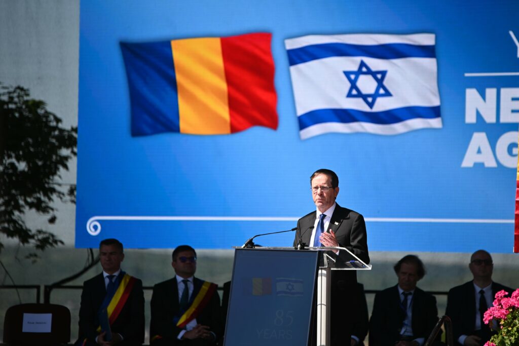 Președintele Israelului, Isaac Herzog, la comemorarea Pogromului de la Iași: „Antisemitismul își arată din nou chipul urât”