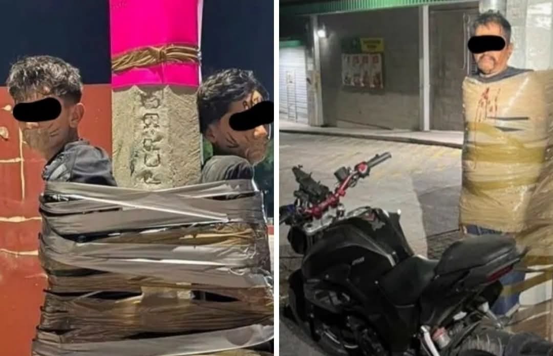 „Batmanul mexican” pedepsește hoții în Jalisco