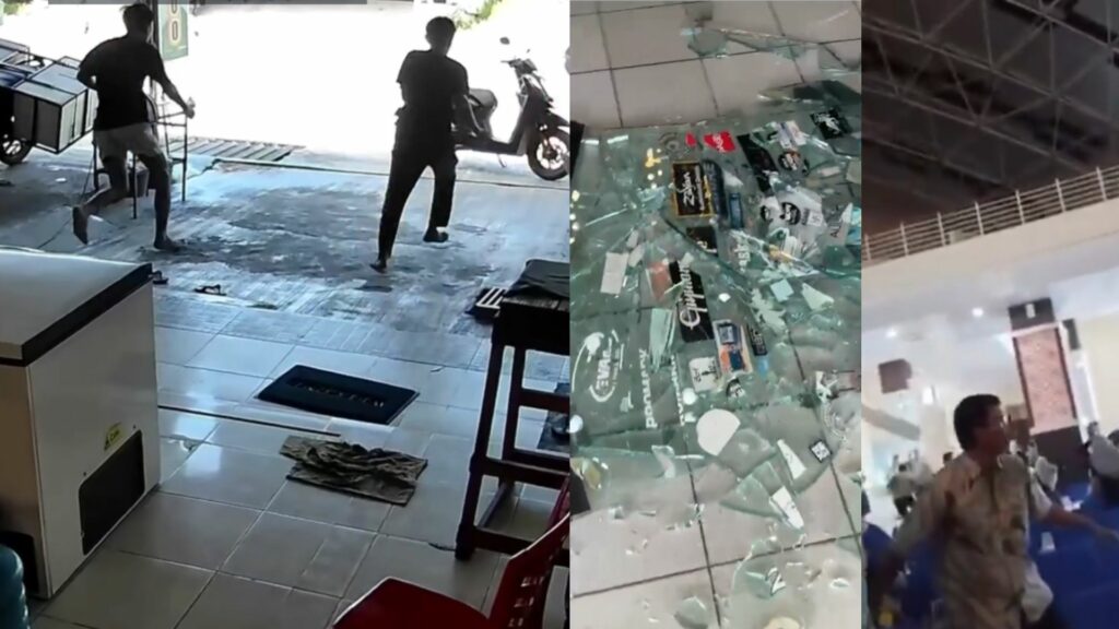 Cutremur cu magnitudinea 6,7 în Indonezia. Oamenii au fugit speriați în stradă