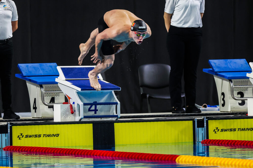 David Popovici, calificat cu al doilea timp în finala probei de 50 m liber la Trofeul Settecolli de la Roma