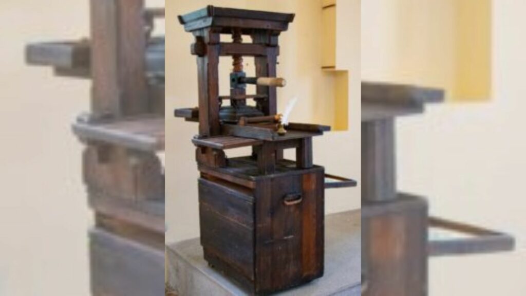 Unde poți folosi în weekend o tiparniță Gutenberg funcțională