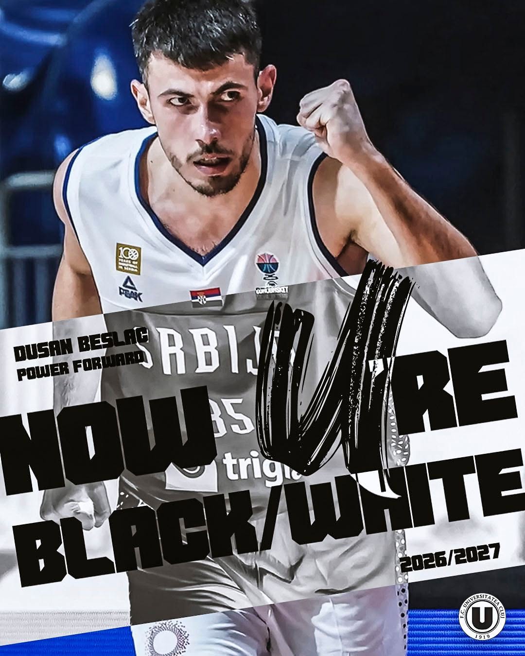 Dušan Beslać va juca la U-BT Cluj-Napoca